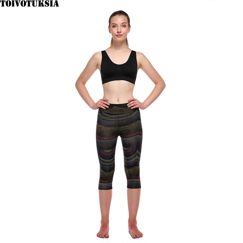 Женские летние брюки Капри TOIVOTUKSIA повседневные узкие из семи частей|capri trousers|fashion