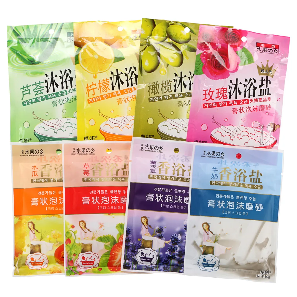 Расслабляющая ванночка для тела 80 г спа-душа с морской солей ухода за кожей 8