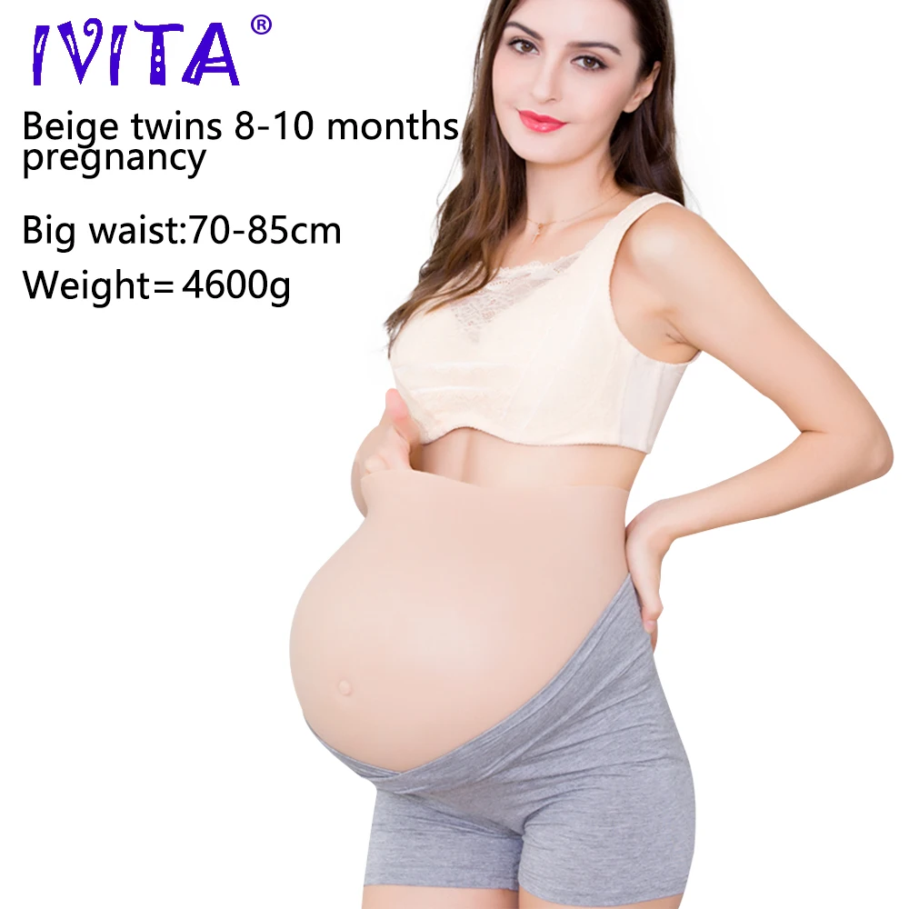 Искусственный силикон IVITA для беременных реалистичный силиконовый беременный