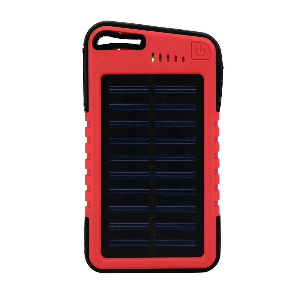 Binmer Горячая 20000 mah двойной USB Водонепроницаемый Солнечный мобильный телефон зарядное устройство для nokia мобильный для iphone 6 6s 5s 7 8 X batte