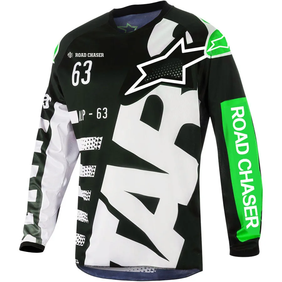 Звезда горный велосипед с длинным рукавом велоспорт джерси DH MX RBX MTB Racing одежда