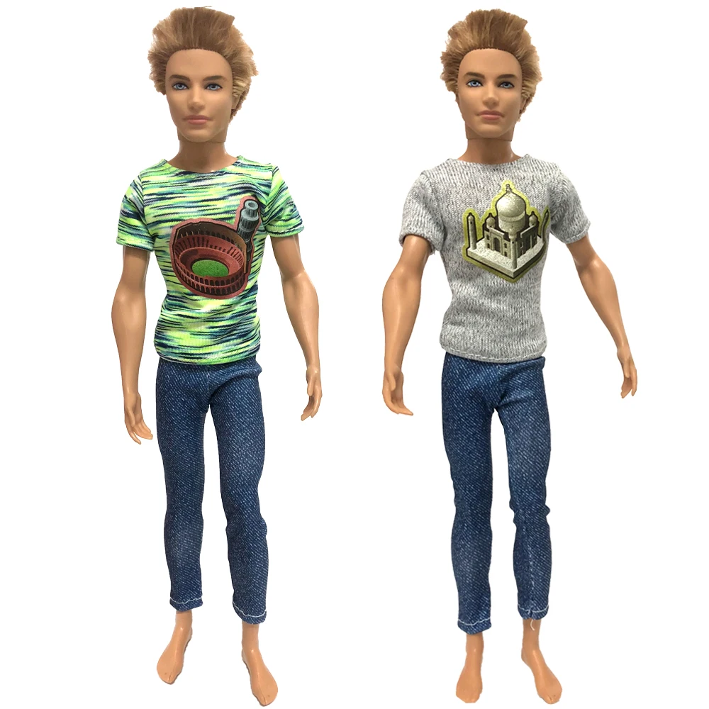 Кукла Кена NK 2 шт./компл. принц модная одежда кукла для мальчика Барби подарок на
