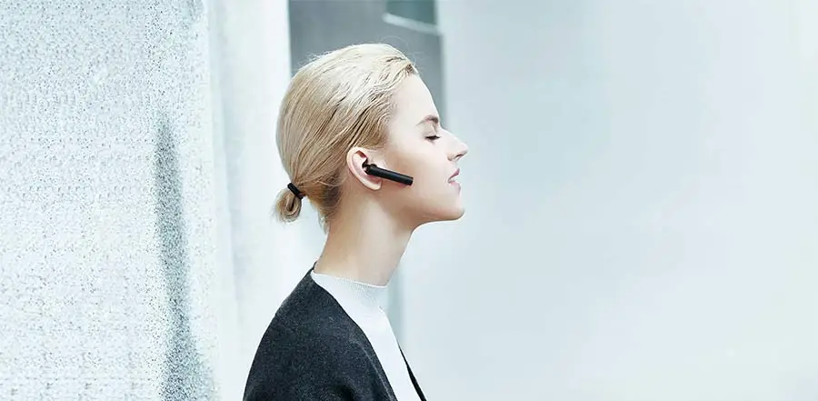 Xiaomi mi Bluetooth гарнитура беспроводной наушник Hands Free наушники с mi c и зарядная док-станция черный