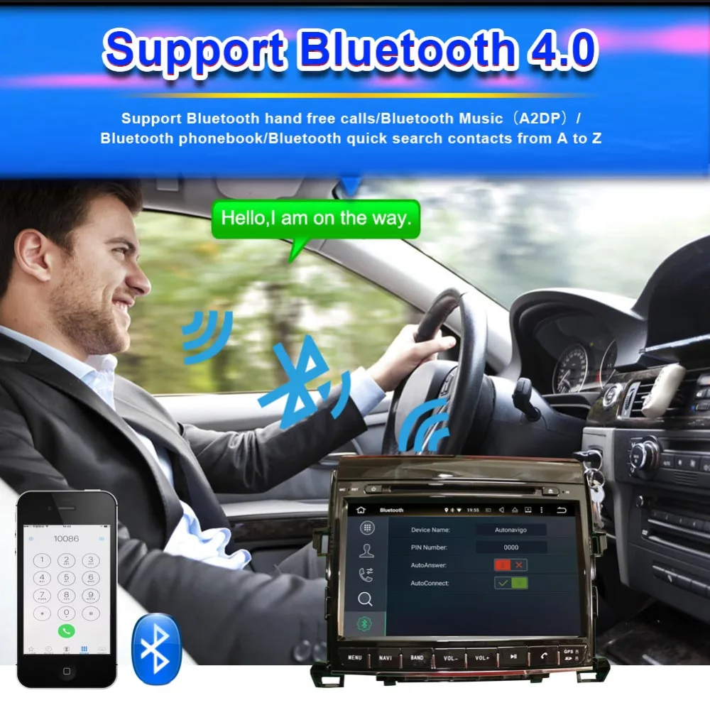 2 Din Android 8 0 Восьмиядерный 4 Гб ОЗУ Автомобильный GPS навигатор для Toyota Alphard 2007 2014 CD DVD