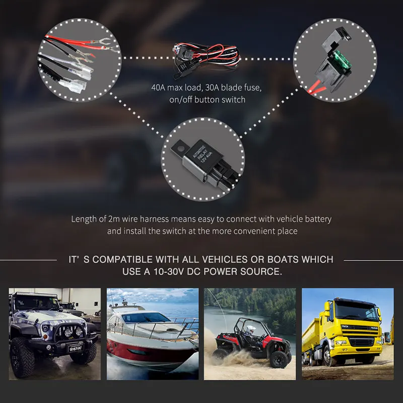 Светодиодный рабочий светильник RACBOX для JEEP Wrangler JK 07 15 120 Вт 22 дюйма комбо луч +