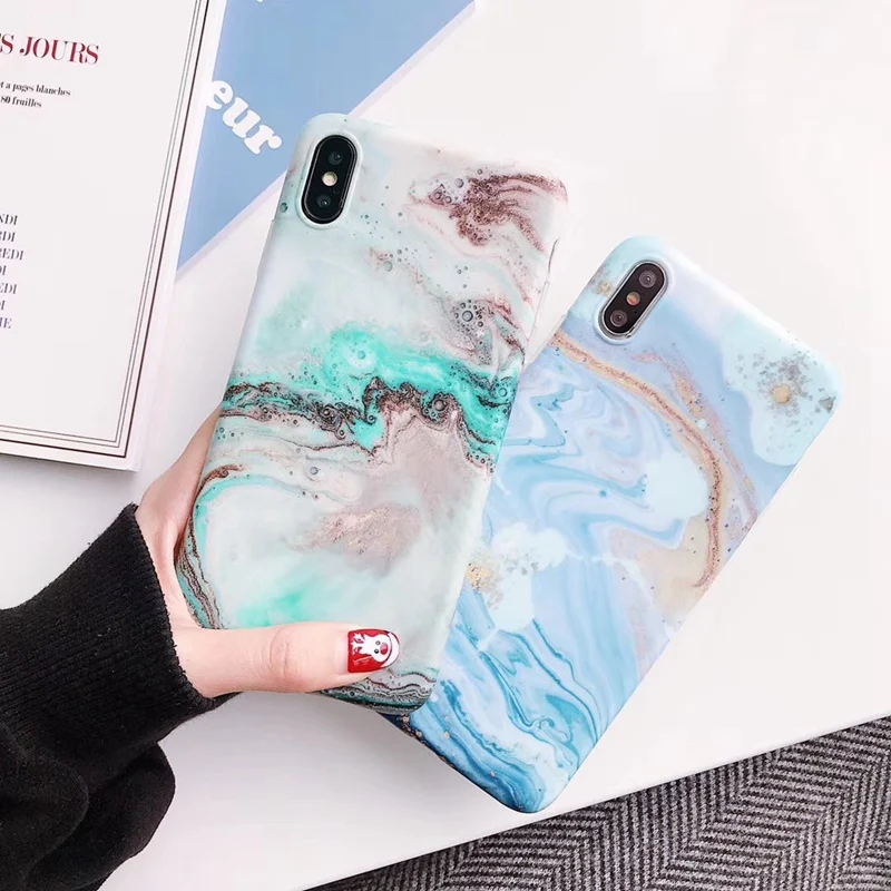 Роскошный Матовый мраморный чехол для телефона Huawei P30 P20 pro lite силиконовый Mate20 Nova 3