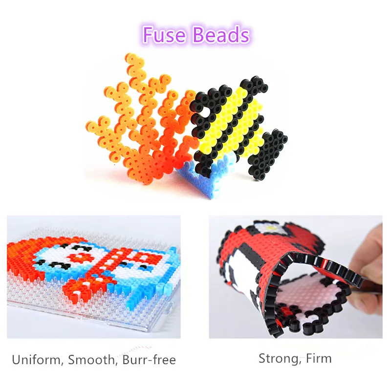 5 мм Hama Beads 3D головоломки игрушки 1000 шт./упак. 48 цветов Perler развивающие Craft для детей