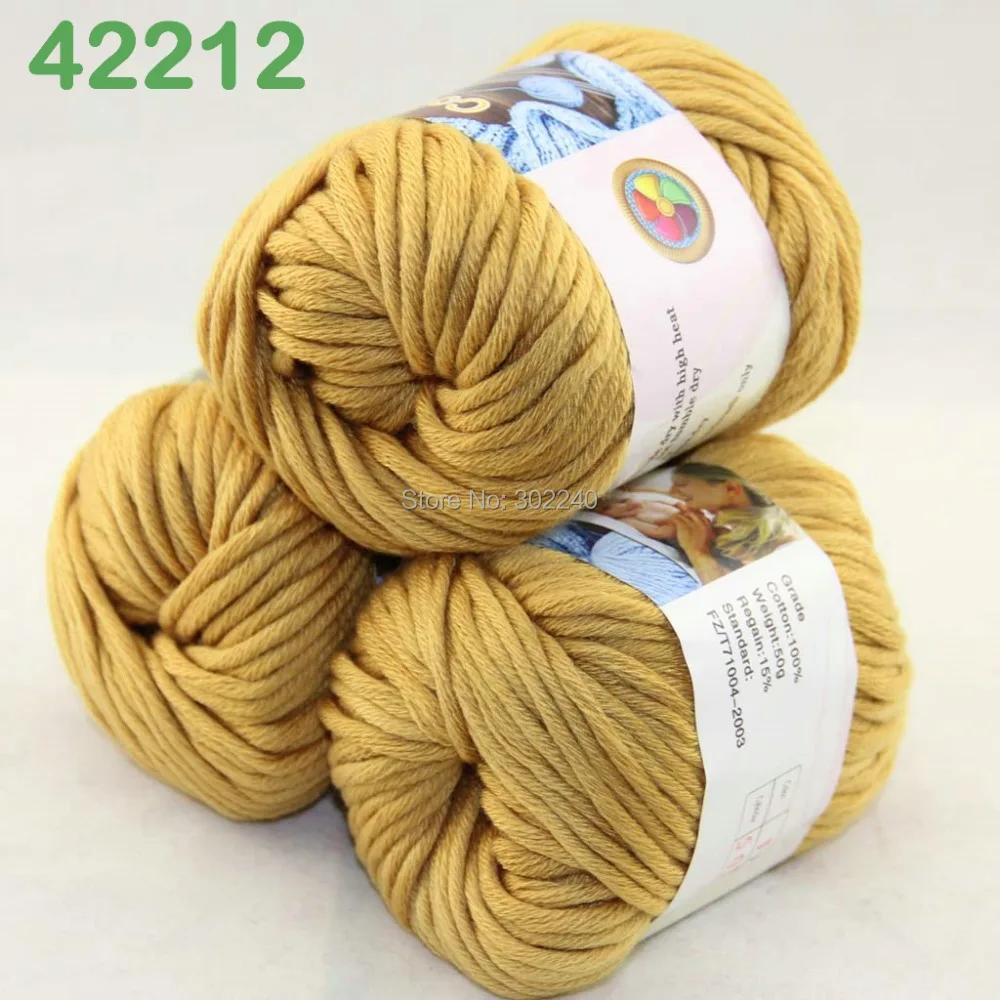 Набор из 3 шариков х 50 г специальная плотная камвольная хлопчатобумажная