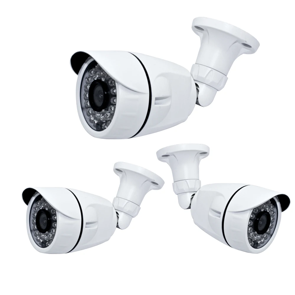 

Home CCTV Camera CCD Sensor 3000TVL IR-Cut Filter AHD Camera 1080P Indoor / Outdoor Waterproof 1080P 3.6mm Lens Security Camera