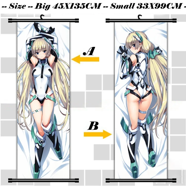 45x135 см rakuen tsuihou изгнаны из Рая Анжела Бальзак мультфильм аниме стены картину