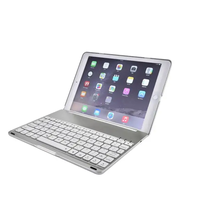 OMESHIN bluetooth-клавиатура с подсветкой, умный чехол-книжка, для iPad Pro 9,7 дюймов, мини Bluetooth клавиатура с сенсорной панелью 118A