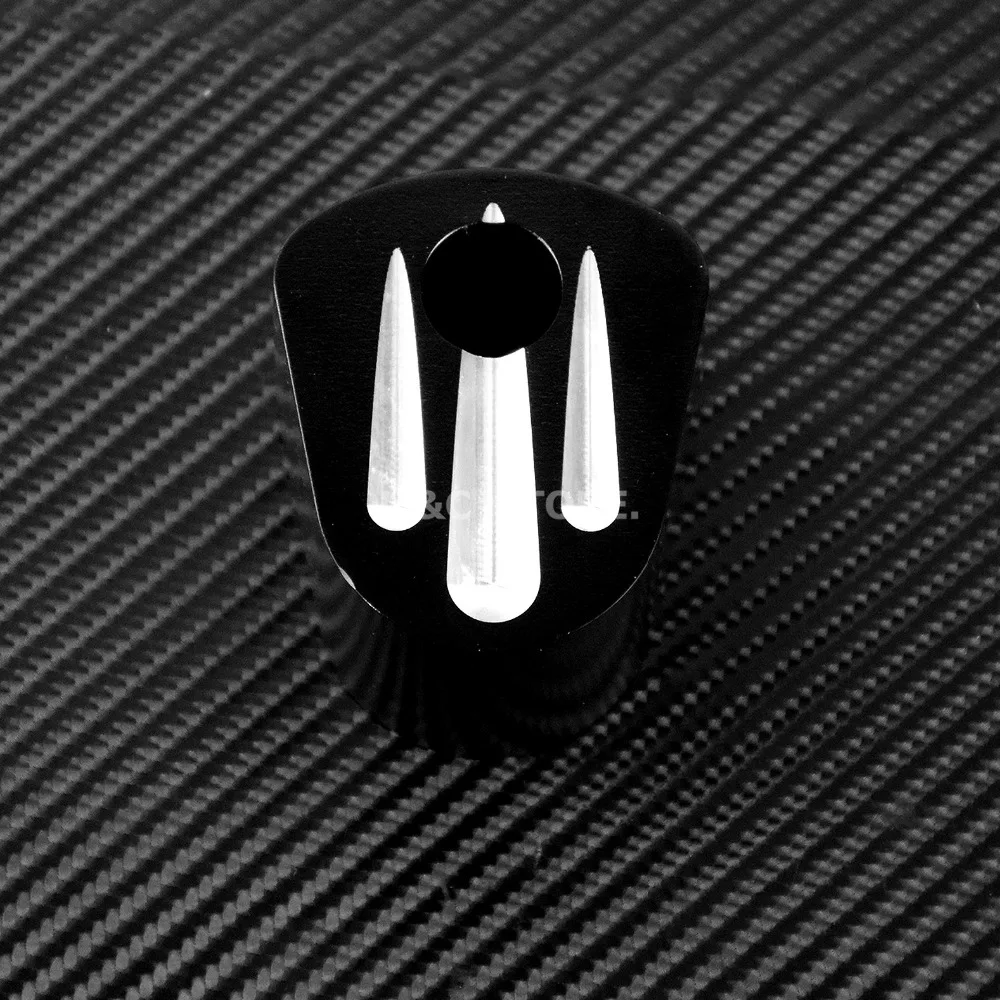Зажигание топливной двери мотоцикла Track Insert Cover для Harley Touring Street Glide FLHX FLTR FLTRX 08 09 10 11 2012 2013