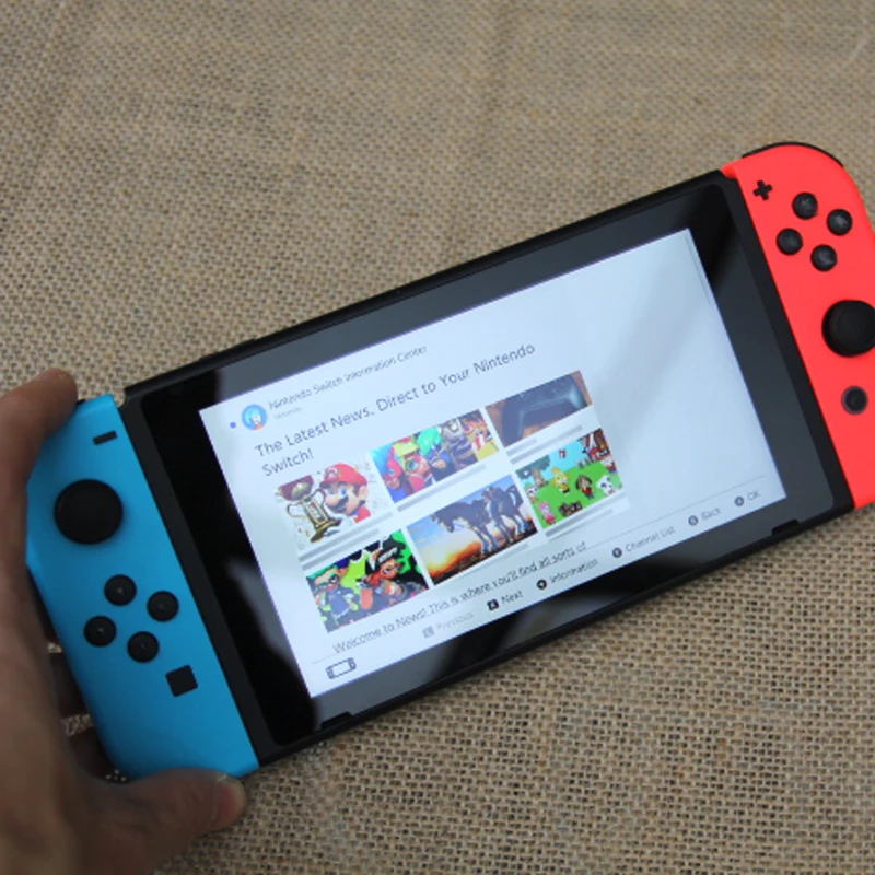 Оригинальный Новый ЖК дисплей для консоли Nintendo Switch NS с сенсорным экраном в сборе +