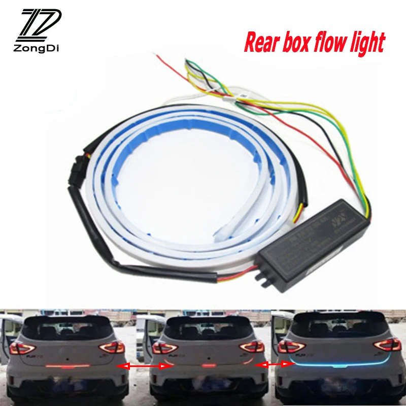 Сигналы поворота ZD для багажника автомобиля светодиодный ная лампа-стробоскоп