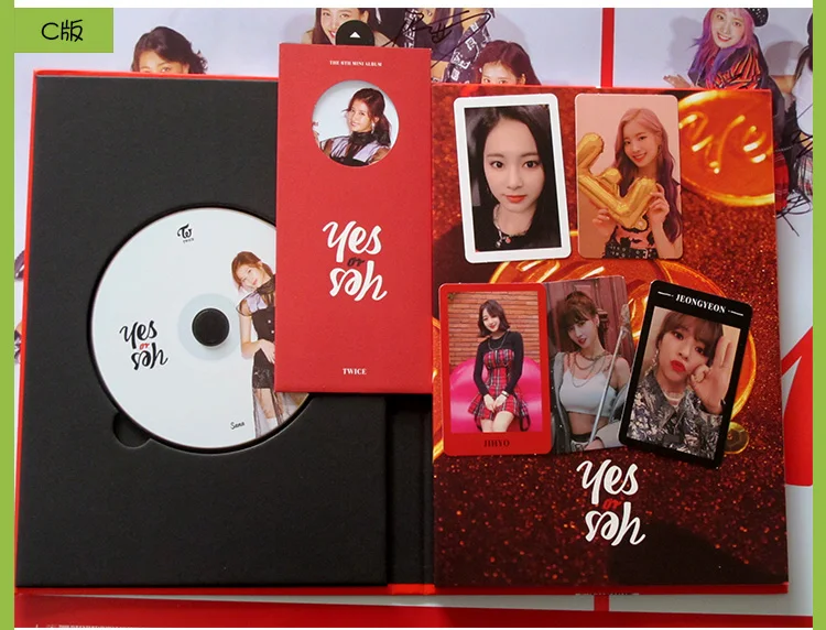 Подписанный дважды autographed mini6th Да или да альбом CD+ Фотокнига 112018