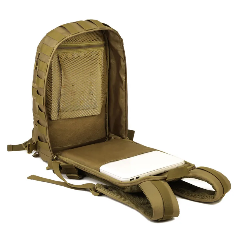 Модный популярный мужской повседневный рюкзак в стиле милитари 2020 для ноутбука