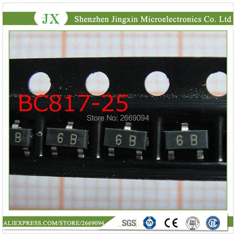 100 шт. новый транзистор BC817 25 SOT 23 NPN для широкого применения|transistor|transistor 100pcstransistor npn