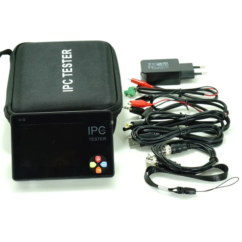 Urgraded H.265 4K IP CCTV тестер монитор IPC1600 плюс 3,5 дюймов сенсорный экран IP тестер аналоговых камер ONVIF PTZ wifi 12V1A выход