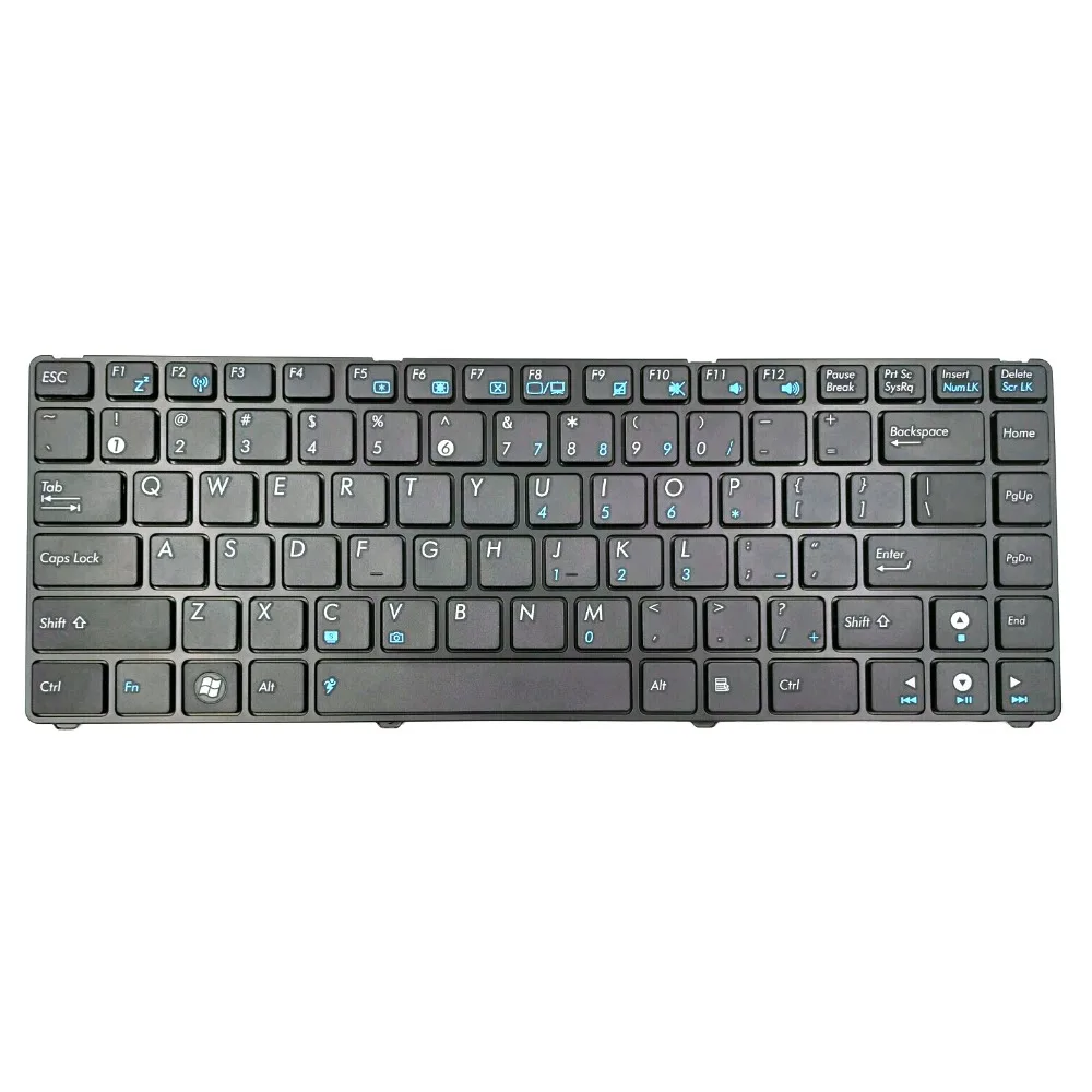 Новая клавиатура для ноутбука ASUS EEE PC 1201 1201HA 1201HAB 1201K 1201N P 1201NE 1201NL 1201PN 1201T 1201X UL20 UL20A