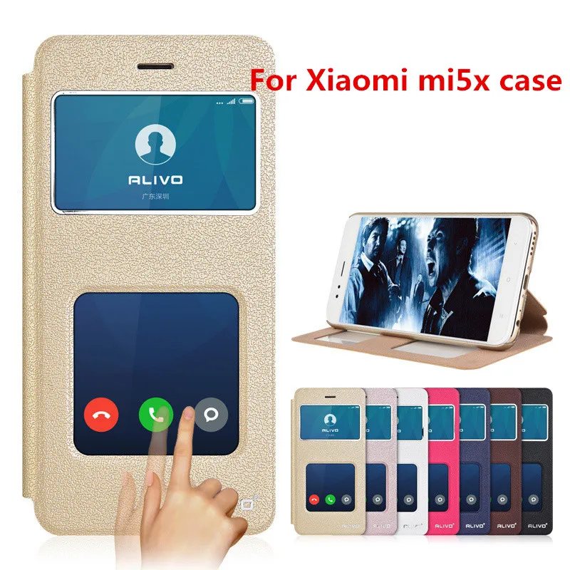Для Xiaomi Mi A1 случае Fundas PU Флип кожаный чехол для 5x m5x 5 дюймовый оригинальный