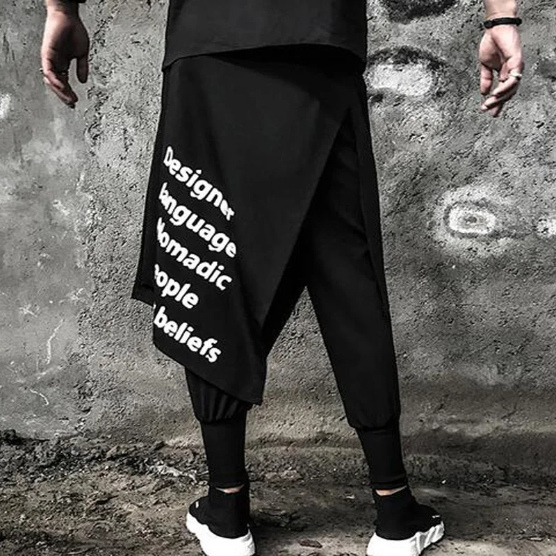 Новые мужские авангардные дизайнерские брюки-карандаш с рисунком Фараона из