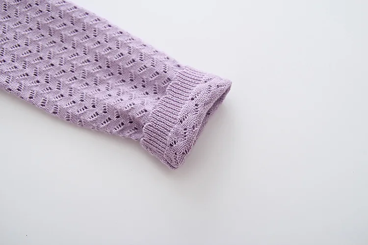 Детский кардиган для девочек свитер с длинными рукавами розового цвета красная