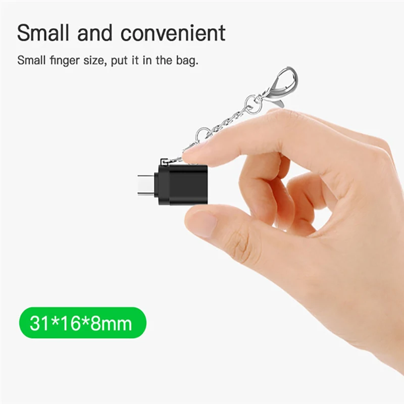 Адаптер USB Type C otg преобразователь usb type c в 3 0 кабель для синхронизации данных и