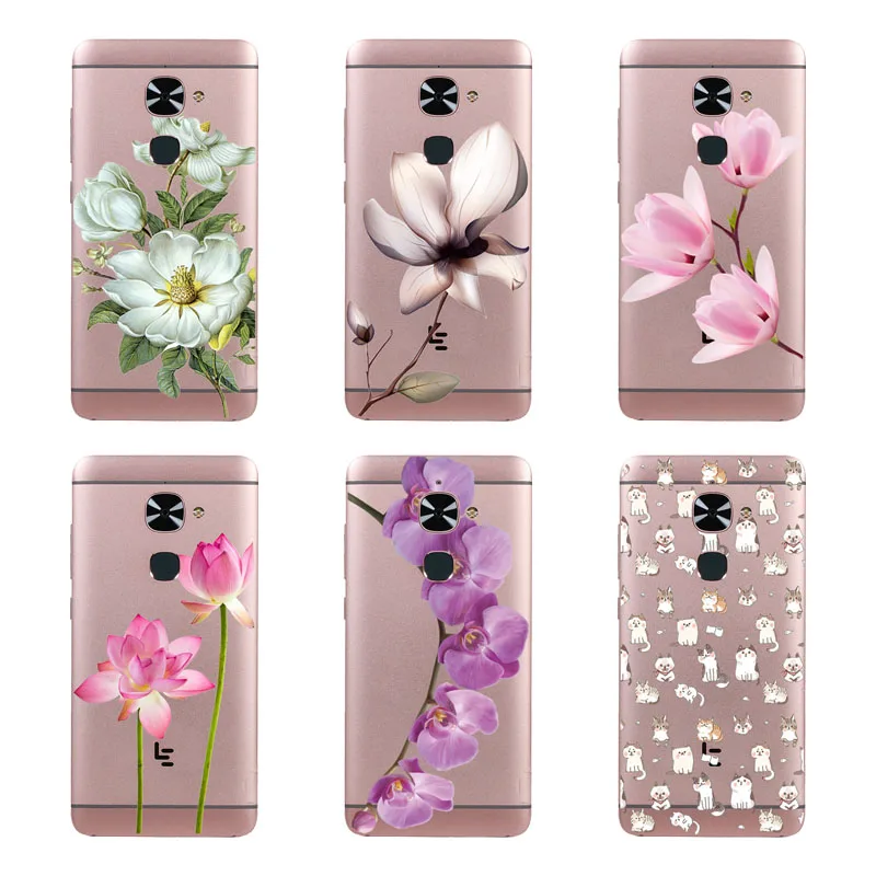 Soft TPU for letv leeco le s3 2 pro X620 X626 X622 X522 X520 X526 max x820 3 x720 Coolpad Cool1 Case flower Cover protect case |