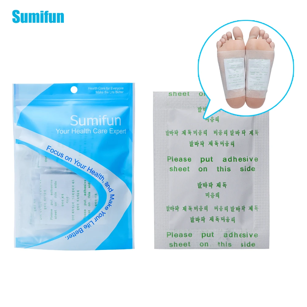 

50Pcs Detox Foot Pad Patch Body Feet Back Massager Feet Care Tens Stress Relief Bamboo Pain Relief Patch Help Sleep Plaster C032