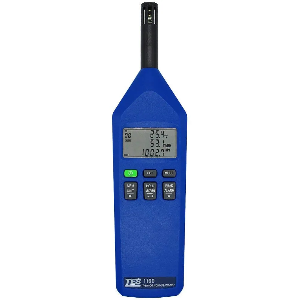 TES-1160 Thermo / Hygro барометр влажность температура точка росы и считывание температуры