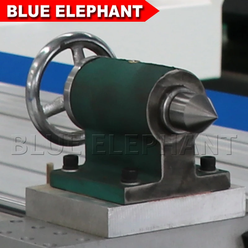 Деревообрабатывающий станок с ЧПУ Blue Elephant ротационный 4 осевой роутер для гнутья