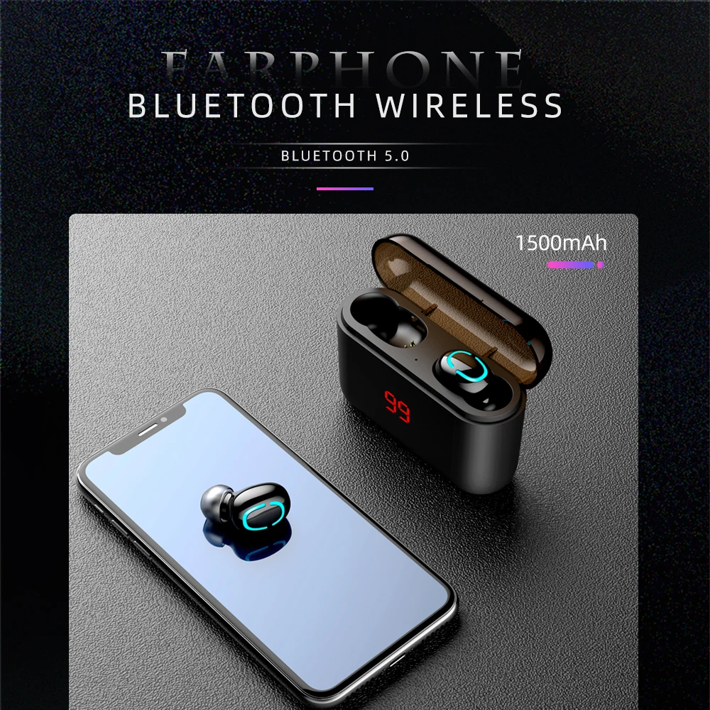 TWS Bluetooth 5,0 наушники беспроводные наушники вкладыши для телефона настоящие беспроводные стерео наушники спортивные наушники HBQ-Q32