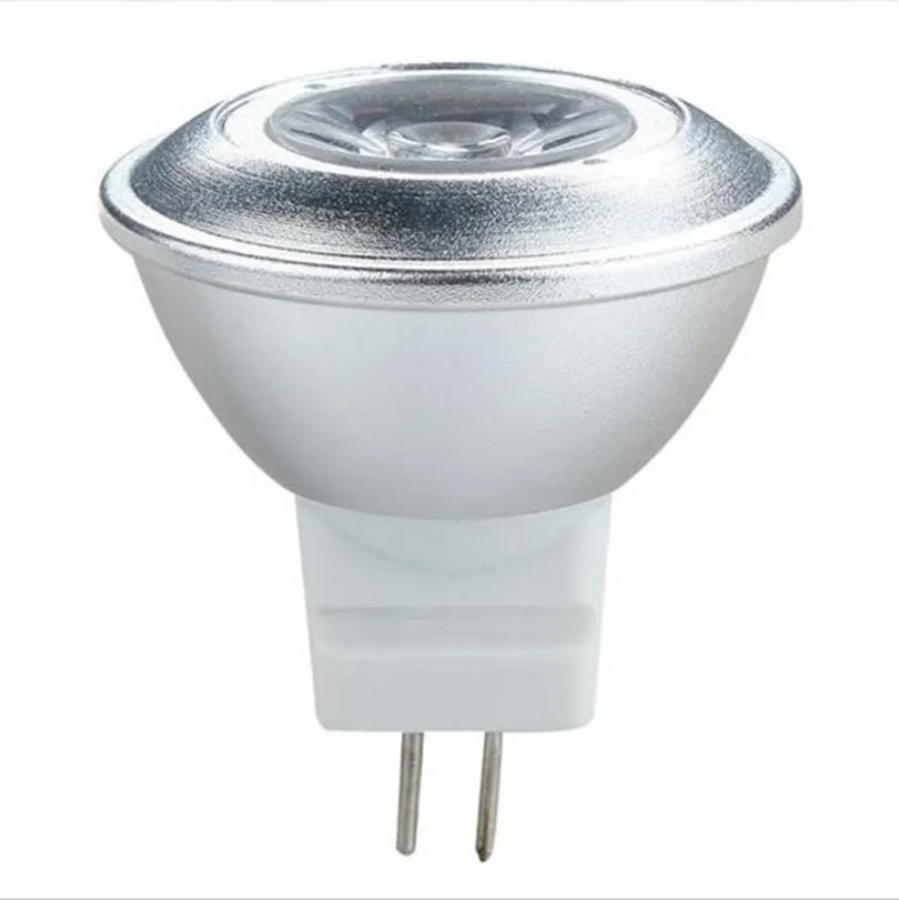 12 шт. MR11 светодиодные лампы 3 Вт DC12V GU4 с регулируемой яркостью Edison Теплый Холодный