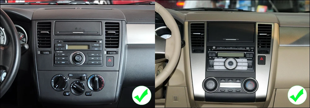 Android Авто Радио DVD для Nissan Tiida 2004 2005 2006 2007 2008 2009 2010 Автомобильный мультимедийный плеер gps навигационная система Радио