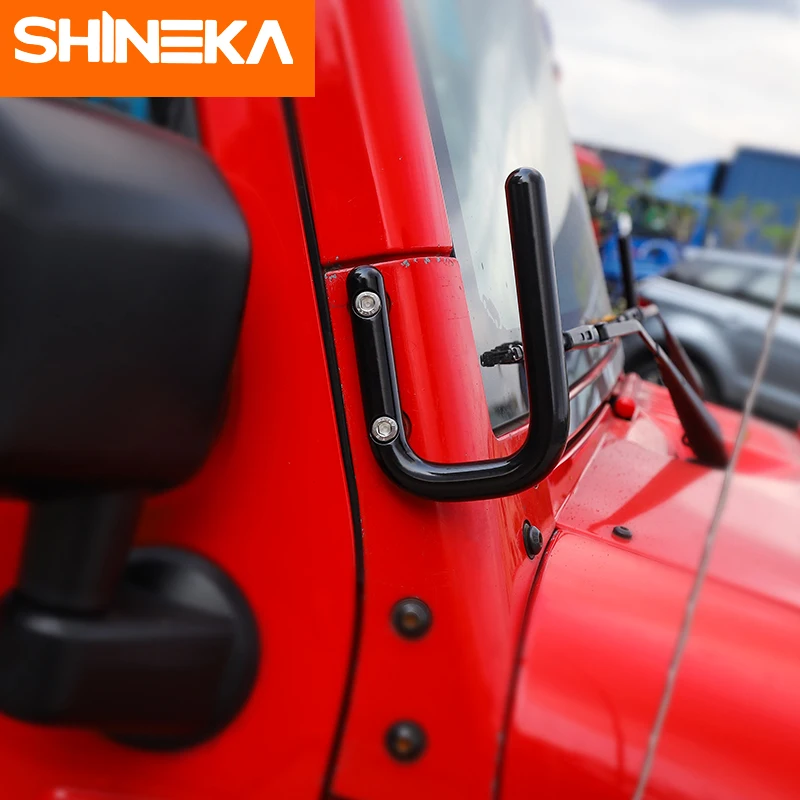 SHINEKA автомобильное переднее зеркало заднего вида боковая стойка колонна