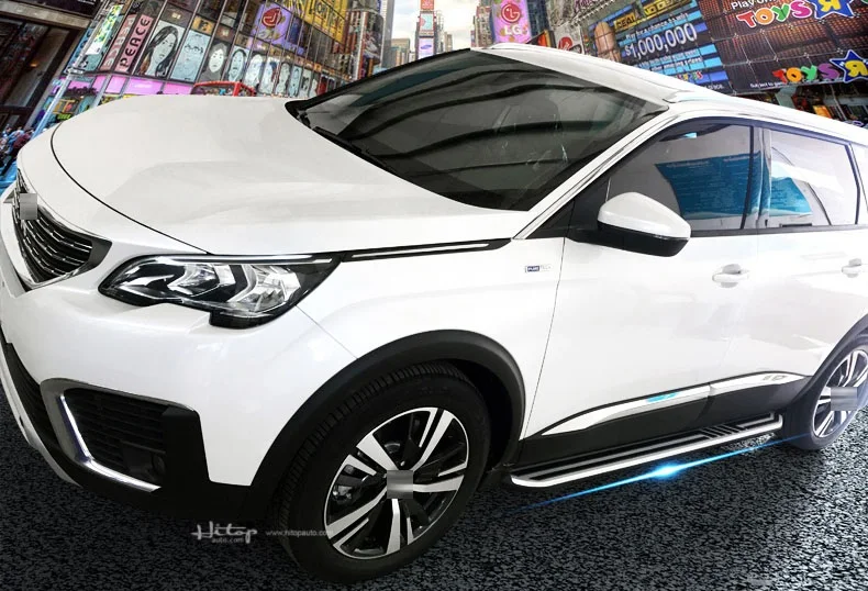 Новое поступление, подножка, боковая педаль для peugeot 5008. Толстый алюминиевый сплав. ISO9001 качество, в Азию