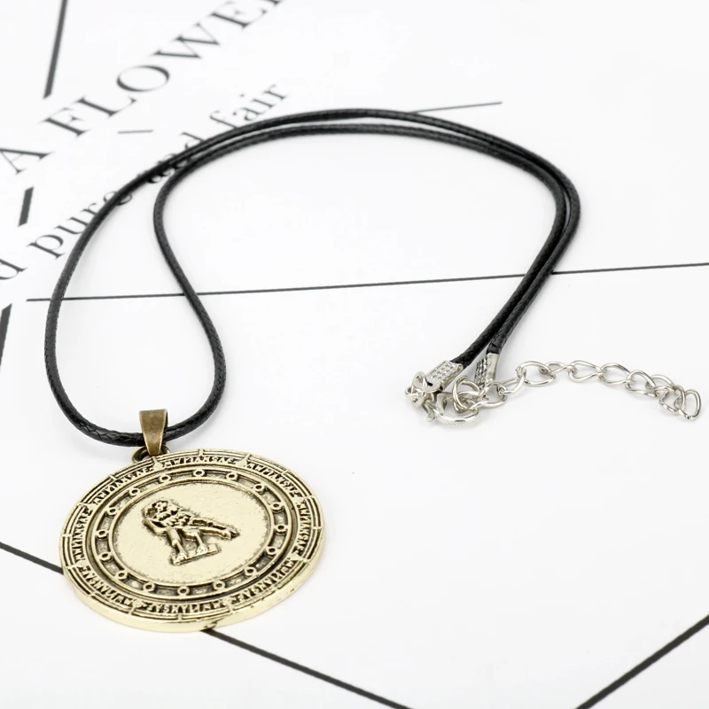 Горячая Распродажа PS4 Uncharted 4 вор конец ожерелья из сплава цинка лимитированная