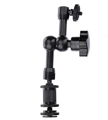 Magic Arm Bracket Inch Hot Shoe Connector Screw Clamp for DSLR Camera LCD Monitor LED Light accessories | Электроника