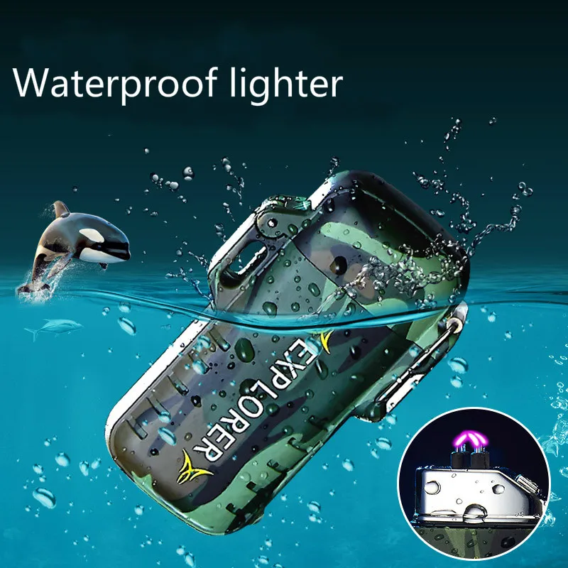 Explorer наружная водонепроницаемая ветрозащитная двухдуговая импульсная