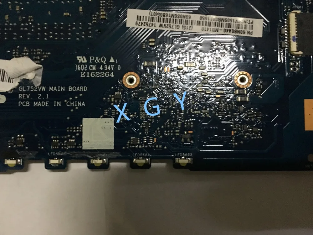 GL752VW материнская плата для ASUS GL752VW GL752V GL752 материнская плата для ноутбука с процессором I7-6700HQ