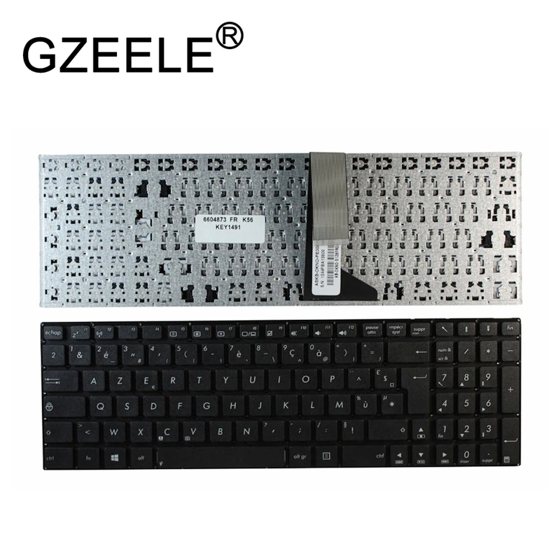 

GZEELE New FR French black Keyboard For ASUS X550 X550C X550CA X550CC X550CL X550VC X550W X550Z Y581C Y581J Y581L Y582C AZERTY