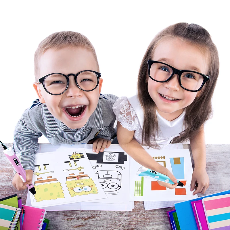 3D Ручка обучающий креативный набор игрушки для детей пластиковый рисунок