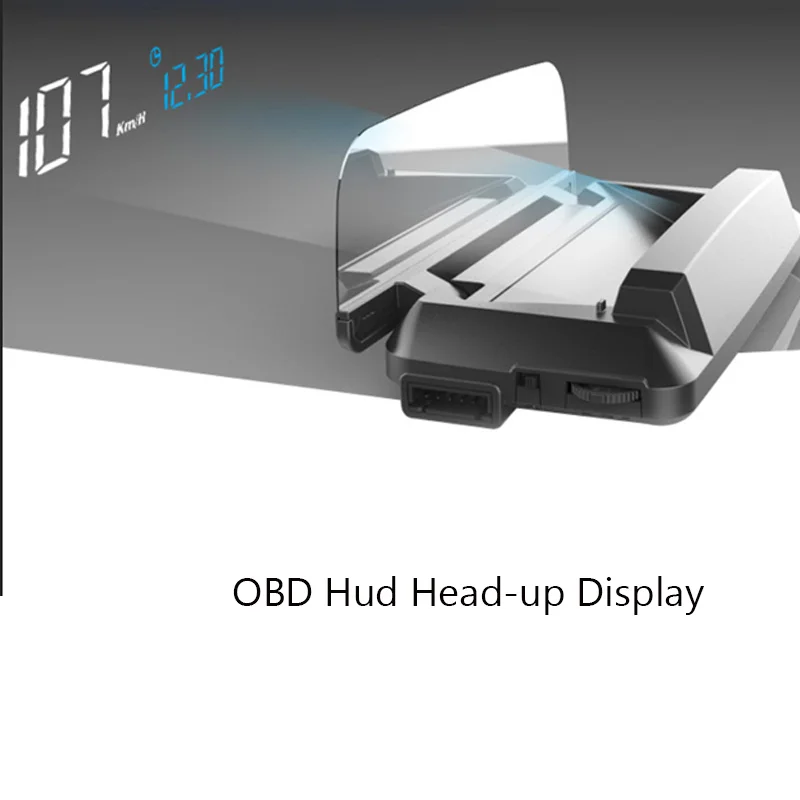 VJOYCAR HUD Head up Display Overspeed Warning Car Windshied Project styling OBDII OBD2 Port Up 4|Проекционный дисплей| |