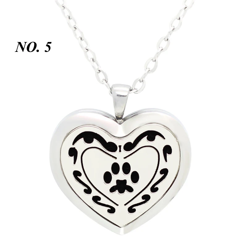 Новое поступление! Медальон для духов в форме сердца подвеска из нержавеющей