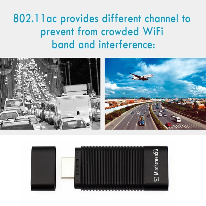 5G беспроводной Wi-Fi дисплей ключ к ТВ HDMI Airplay адаптер для iPhone X Xs Max XR 6 7 8 PLUS iPad для huawei samsung Ios Android
