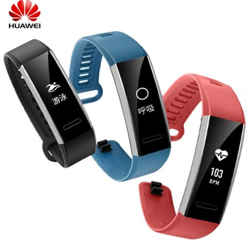 Оригинальный спортивный смарт-браслет Huawei Band 2 Pro Bluetooth Gps фитнес-трекер 5atm