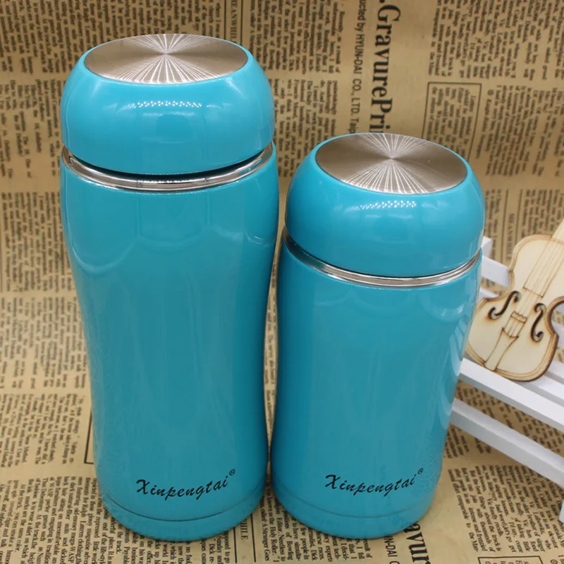 Children Candy Color Stainless Steel Bottle Cute Hot Water with Portable Double Thermal Insulation | Дом и сад