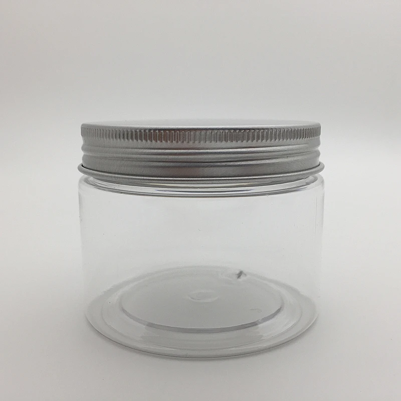 40Pcs 150g Portable Plastic Cosmetic Empty Jar Pot Box Makeup Nail Art Cosmetic Bead Storage Container Round Bottle transparent