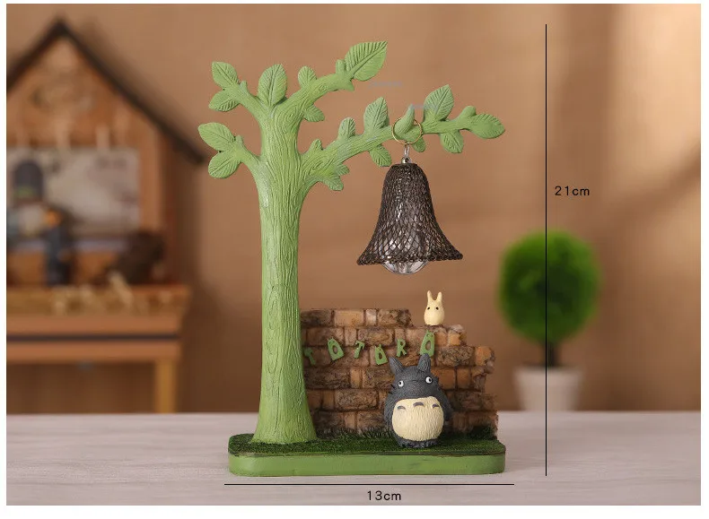 Милый ночник Totoro из смолы, Детская лампа, ночник, ночник, светодиодный светильник, детская комната, C9XQ3Z