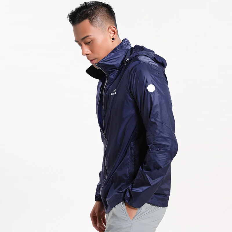 Мужская штормовка Supfire куртки для бега водонепроницаемая рыбалки верховой езды